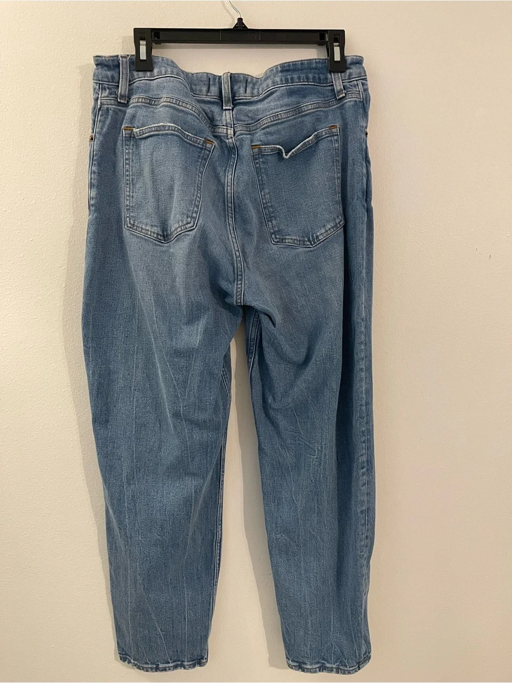 Abercrombie & Fitch Light Blue Wide-Leg Jeans